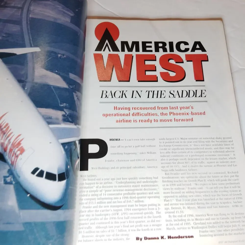 Air Transport World vintage air